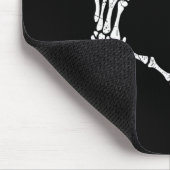 Tapis De Souris Squelette Mains Coeur Signer Halloween Costume Hom (Coin)