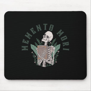 Tapis De Souris Squelette Philosophie stoïque Citation latine Meme