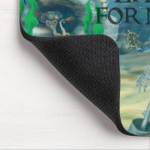 Tapis De Souris Squelette pirate Trésor sous la mer (Coin)