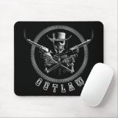 Tapis De Souris Squelette proscrit (Avec souris)