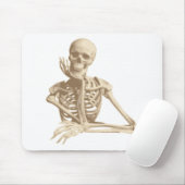 Tapis De Souris Squelette réfléchi (Avec souris)
