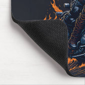 Tapis De Souris Squelette sur moto (Coin)