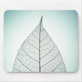 Tapis De Souris Squelette vert de feuille (Devant)