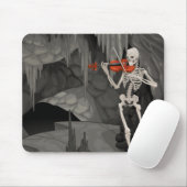 Tapis De Souris squelette violon (Avec souris)