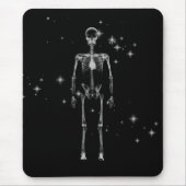 Tapis De Souris Squelette X-Ray Sparkling - B&W (Devant)