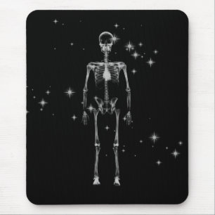 Tapis De Souris Squelette X-Ray Sparkling - B&W