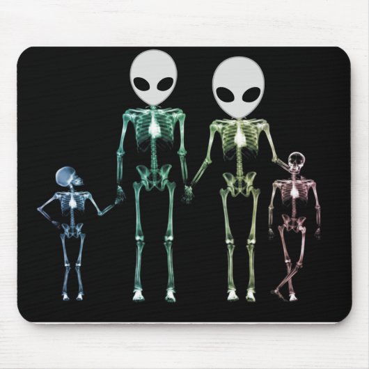 tapis de souris squelette xray cool (Devant)