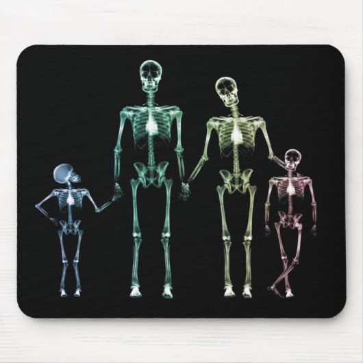 tapis de souris squelette xray cool (Devant)