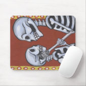 Tapis De Souris squelettes de dia de los muertos dans le mousepad (Avec souris)