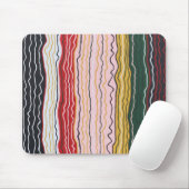 Tapis De Souris Squiggles modernes 2 Mousepad (Avec souris)