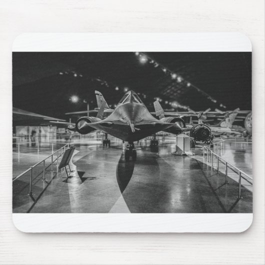 Tapis De Souris SR-71 Blackbird Au Dayton Air Force Museum (Devant)