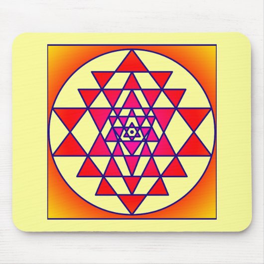 Tapis De Souris Sri Yantra (Devant)