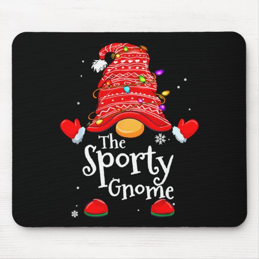 Tapis De Souris Srty Gnome - Xmas Family Matching Funny Christmas (Devant)