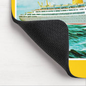 Tapis De Souris ss Bergensfjord en mer (Coin)