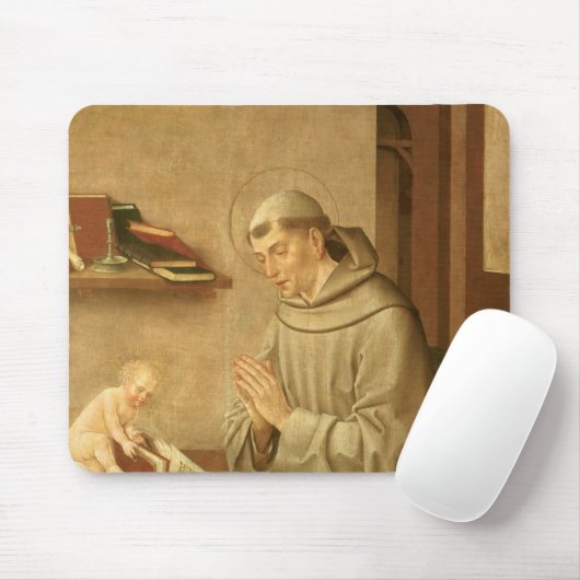 Tapis De Souris St Anthony de Padoue (Avec souris)