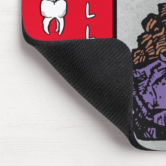 Tapis De Souris St. Apollonia avec dent pullée (Nuremberg) (Coin)