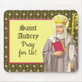 Tapis De Souris St. Audrey (Etheldreda) (P 003) (Devant)