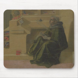 Tapis De Souris St Augustine dans son étude (predella du Barbad