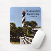 Tapis De Souris St. Augustine Lighthouse, Florida Mousepad (Avec souris)