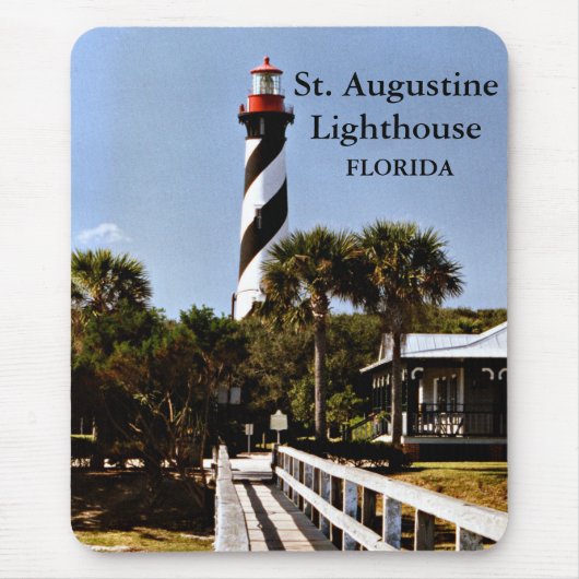 Tapis De Souris St. Augustine Lighthouse, Florida Mousepad (Devant)