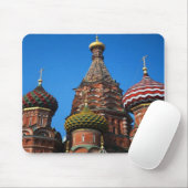 Tapis De Souris St-Basil-Moscou, sur un mousepad (Avec souris)