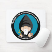 Tapis De Souris St Benoît de Nursia (Avec souris)