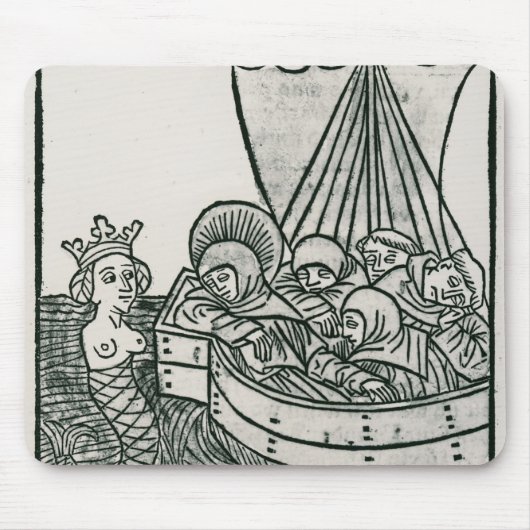 Tapis De Souris St Brendan et la sirène (Devant)