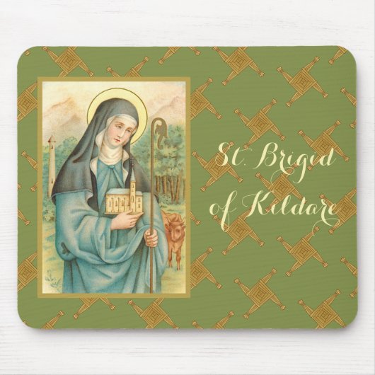 Tapis De Souris St. Brigid d'Irlande (M 014) (Devant)