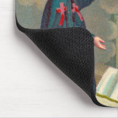 Tapis De Souris St. Camillus prier avant un crucifix (M 020) (Coin)