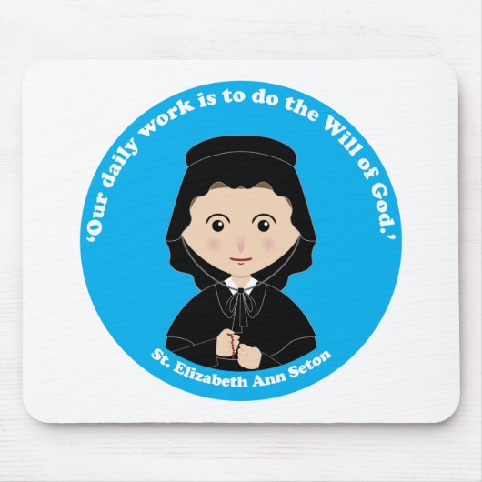 Tapis De Souris St Elizabeth Ann Seton (Devant)