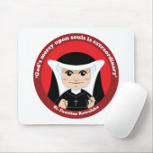 Tapis De Souris St. Faustina Kowalska (Avec souris)