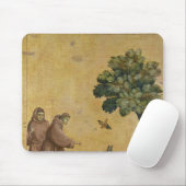 Tapis De Souris St Francis d'Assisi prêchant aux oiseaux (Avec souris)