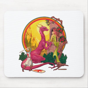 Tapis De Souris St.George and the Dragon