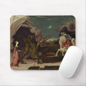 Tapis De Souris St George et le dragon, c.1470 (Avec souris)