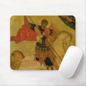Tapis De Souris St George massacrant le dragon (Avec souris)
