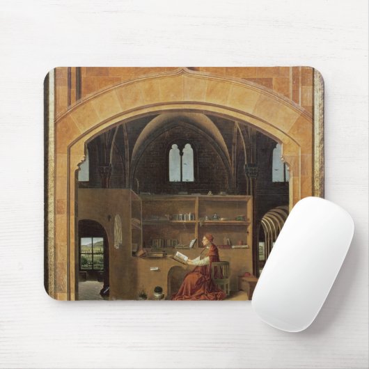 Tapis De Souris St Jerome dans son étude, c.1475 (Avec souris)