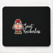 Tapis De Souris St. Knickerless Funny Mooning Santa Claus Christma (Devant)