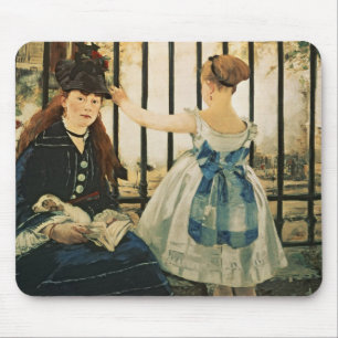 Tapis De Souris St Lazare, 1872-3 de Manet Gare