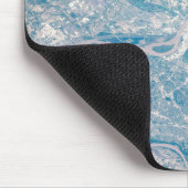 Tapis De Souris St. Louis, Missouri Le Long Du Mississippi. (Coin)