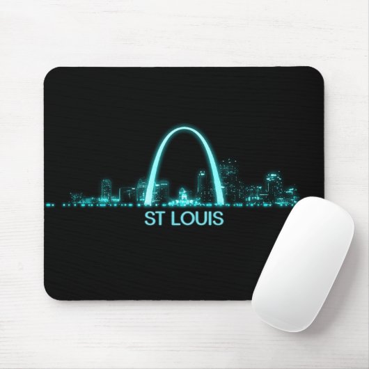 Tapis De Souris St Louis Skyline (Avec souris)