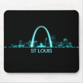 Tapis De Souris St Louis Skyline (Devant)