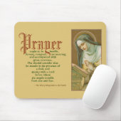 Tapis De Souris St Mary Magdalene de Pazzi (JM 45) (Avec souris)