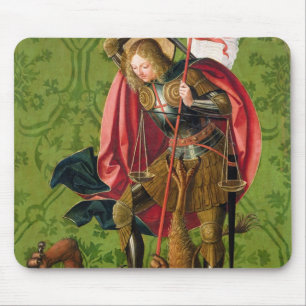 Tapis De Souris St Michael tuant le dragon