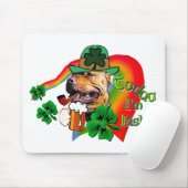 Tapis De Souris St patrick American Pit Bull Terrier (Avec souris)