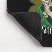 Tapis De Souris St Patrick Day Skeleton Clover Fun Sarcastique (Coin)