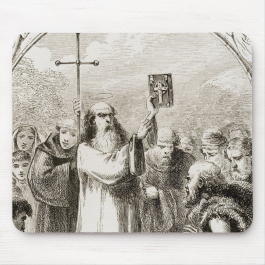 Tapis De Souris St Patrick montrant au peuple de l'Irlande les (Devant)