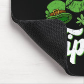 Tapis De Souris St Patrick's Day Drôle de serveuse Byrtender Serve (Coin)