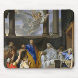Tapis De Souris St Peter ressuscitant la veuve Tabitha, 1652