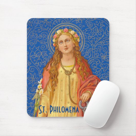 Tapis De Souris St. Philomena avec Ancre (SNV 051) (Avec souris)