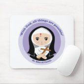 Tapis De Souris St Rita de Cascia (Avec souris)